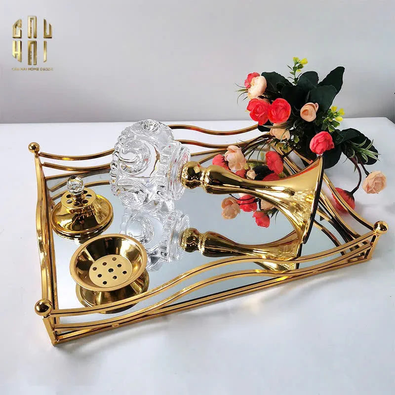 Đế Đốt Trầm Royal Crystal Burner-CẬU HAI HOME DECOR