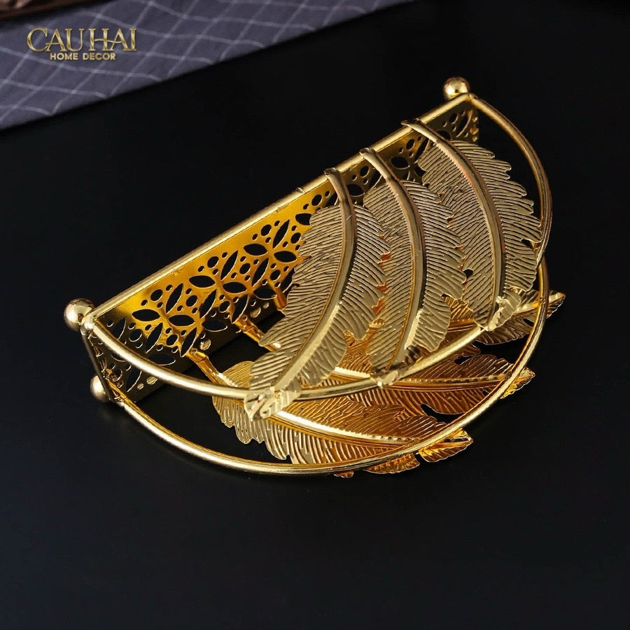 Đế Giấy Royale Persian Aurum Plumage Tissue Holder - CẬU HAI HOME DECOR