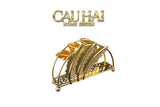 Đế Giấy Royale Persian Aurum Plumage Tissue Holder-HỘP KHĂN GIẤY-CẬU HAI HOME DECOR