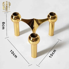 Đế Nến Gilded Hexalink Trilogy Module-CẬU HAI HOME DECOR