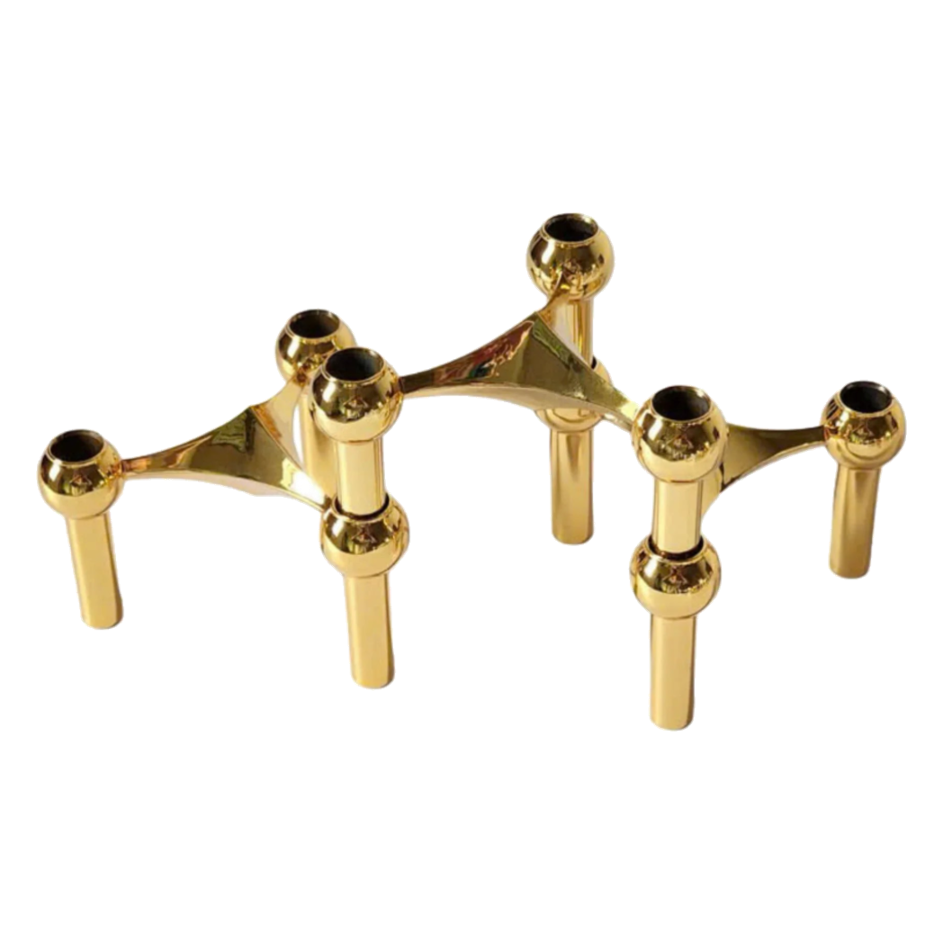 Đế Nến Gilded Hexalink Trilogy Module - CẬU HAI HOME DECOR