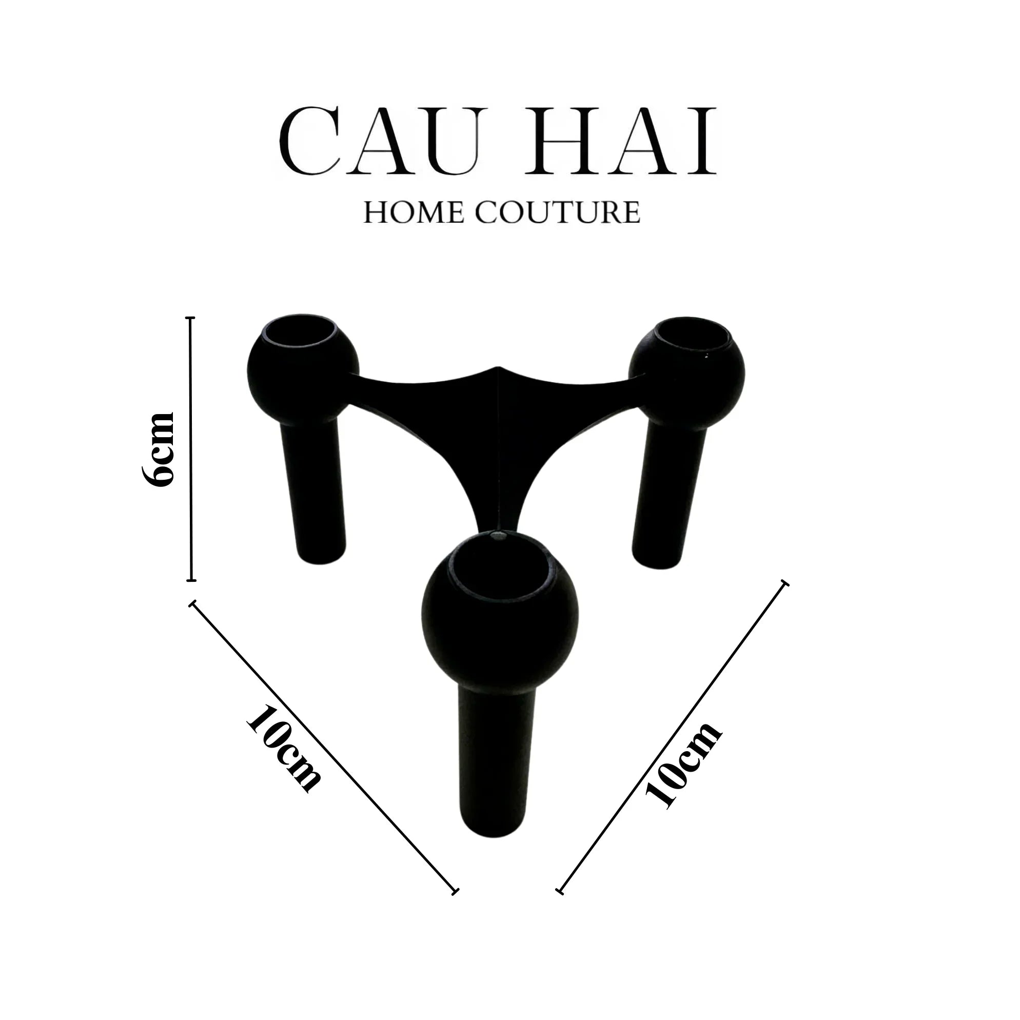 ĐẾ NẾN HEXALINK TRILOGY MODULE - NOIR-CẬU HAI HOME DECOR