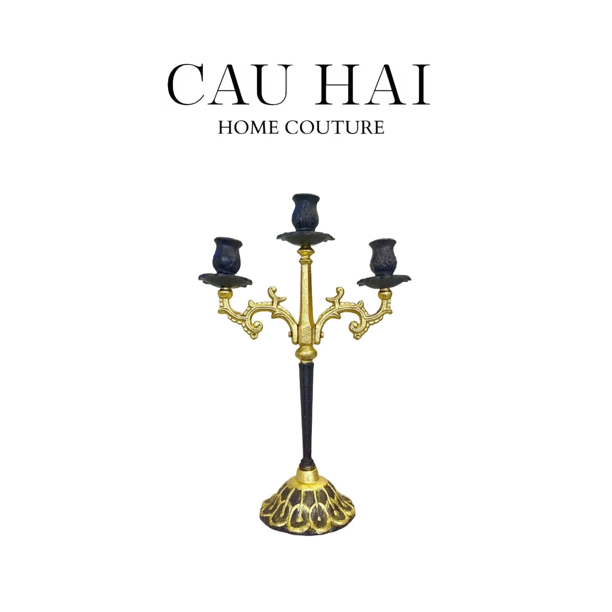 Đế Nến Maleficent Gold Dark Spell-ĐẾ NẾN-CẬU HAI HOME DECOR