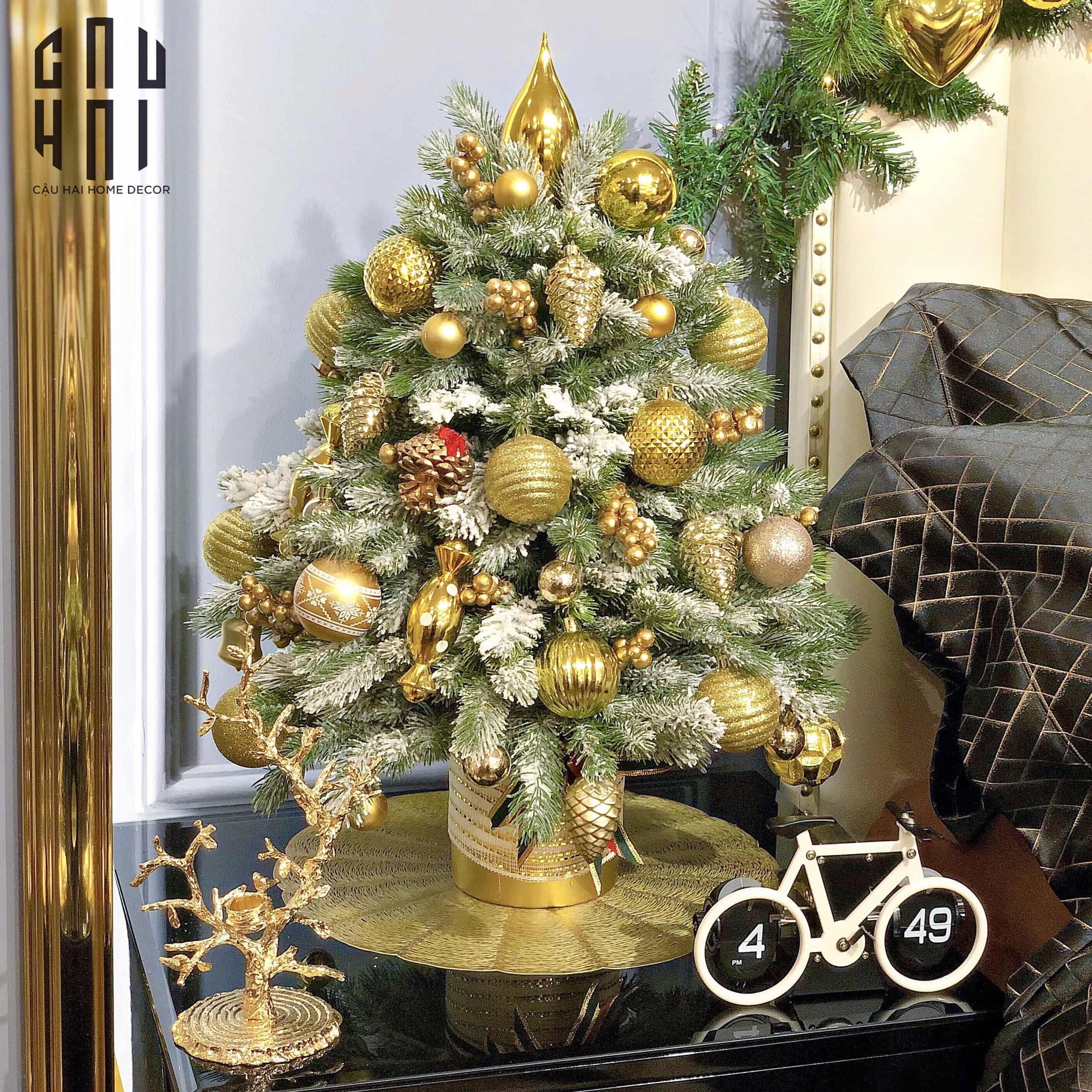 ĐẾ NẾN TRANG TRÍ BLOOMING BIRD AMETHYST SS25-CẬU HAI HOME DECOR