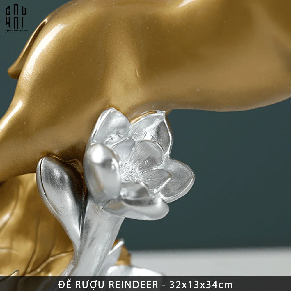 ĐẾ RƯỢU REINDEER-CẬU HAI HOME DECOR
