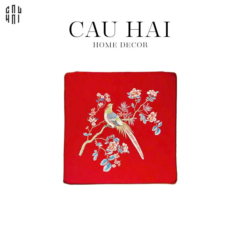 ĐỆM GHẾ CHU TƯỚC 50.-CẬU HAI HOME DECOR