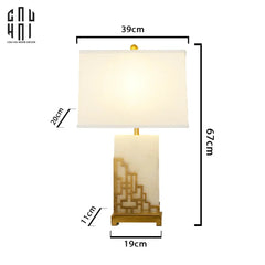 Đèn Bàn Clayton - Clayton Side Table Lamp-CẬU HAI HOME DECOR