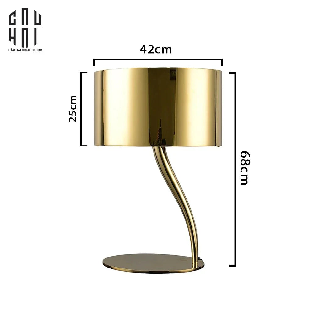 ĐÈN BÀN HATHOR - HATHOR SIDE TABLE LAMP-CẬU HAI HOME DECOR