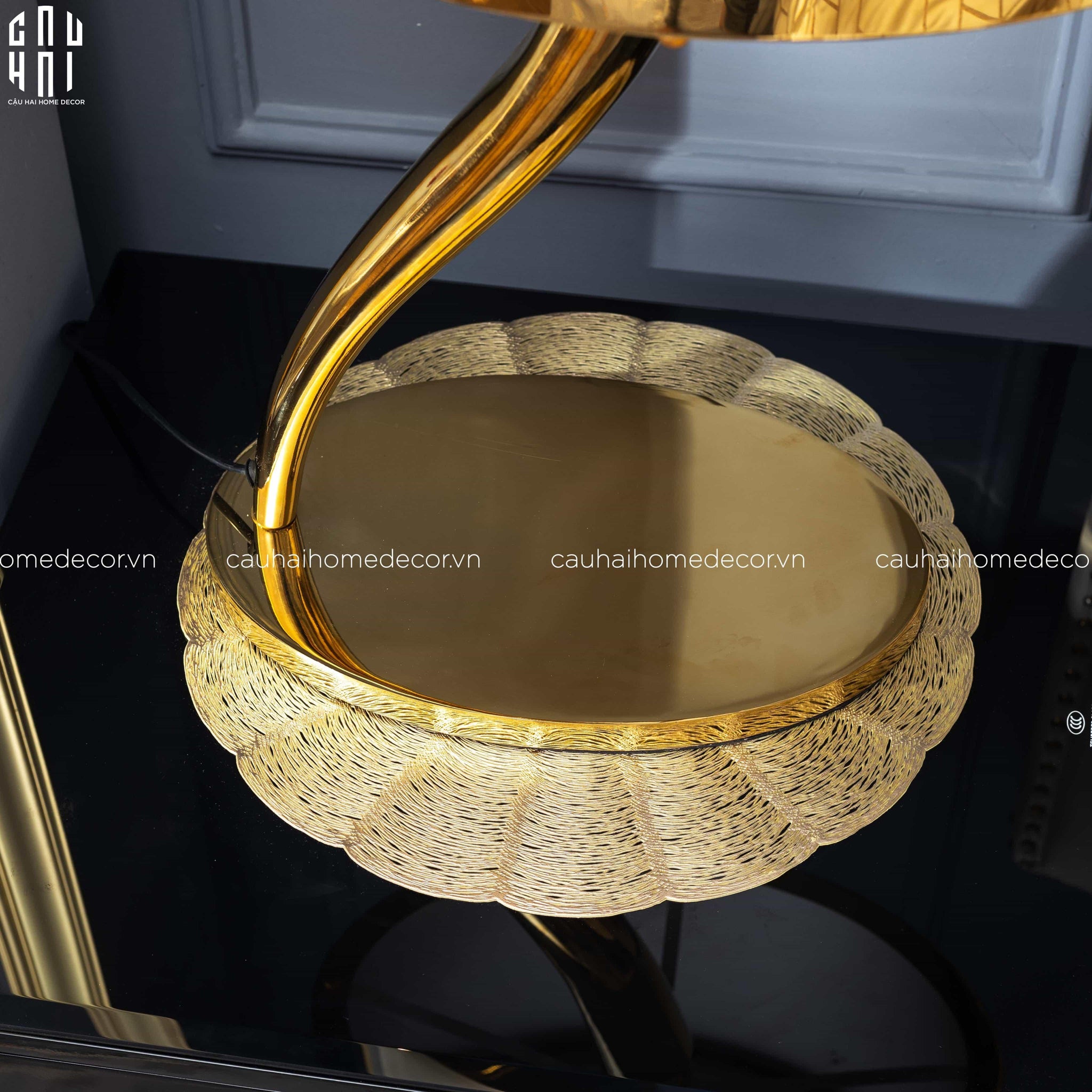 Đèn Bàn Hathor - Hathor Side Table Lamp-CẬU HAI HOME DECOR