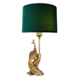 Đèn Bàn Khổng Tước Chụp Nhung Emerald Gold Le Impérial Paon 25x64 - CẬU HAI HOME DECOR