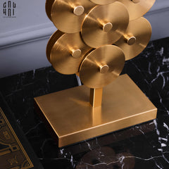 Đèn Bàn Léman - Léman Golden Side Table Lamp-CẬU HAI HOME DECOR