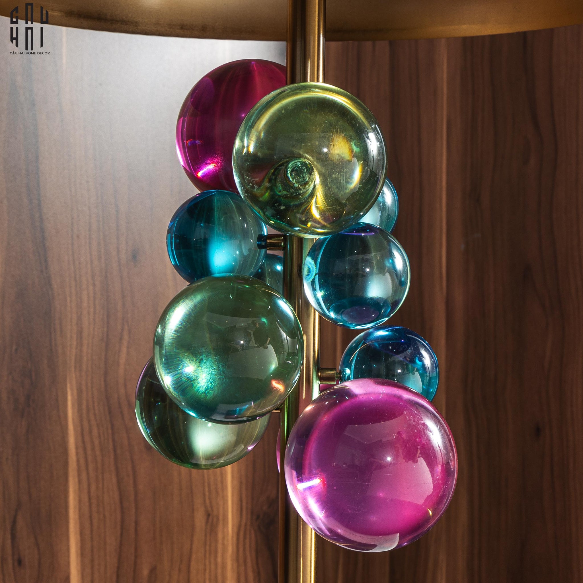 Đèn Bàn Marble Lumière Météore Pink Pong H45-CẬU HAI HOME DECOR