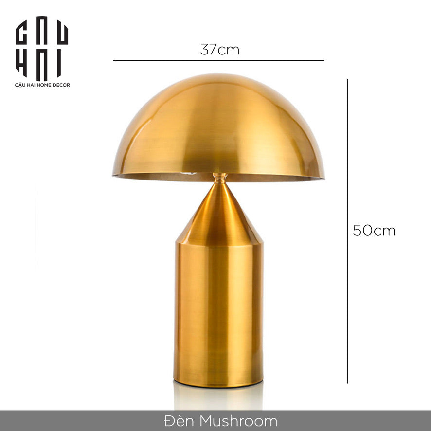 Đèn Bàn Mushroom Lamp Table H50-CẬU HAI HOME DECOR