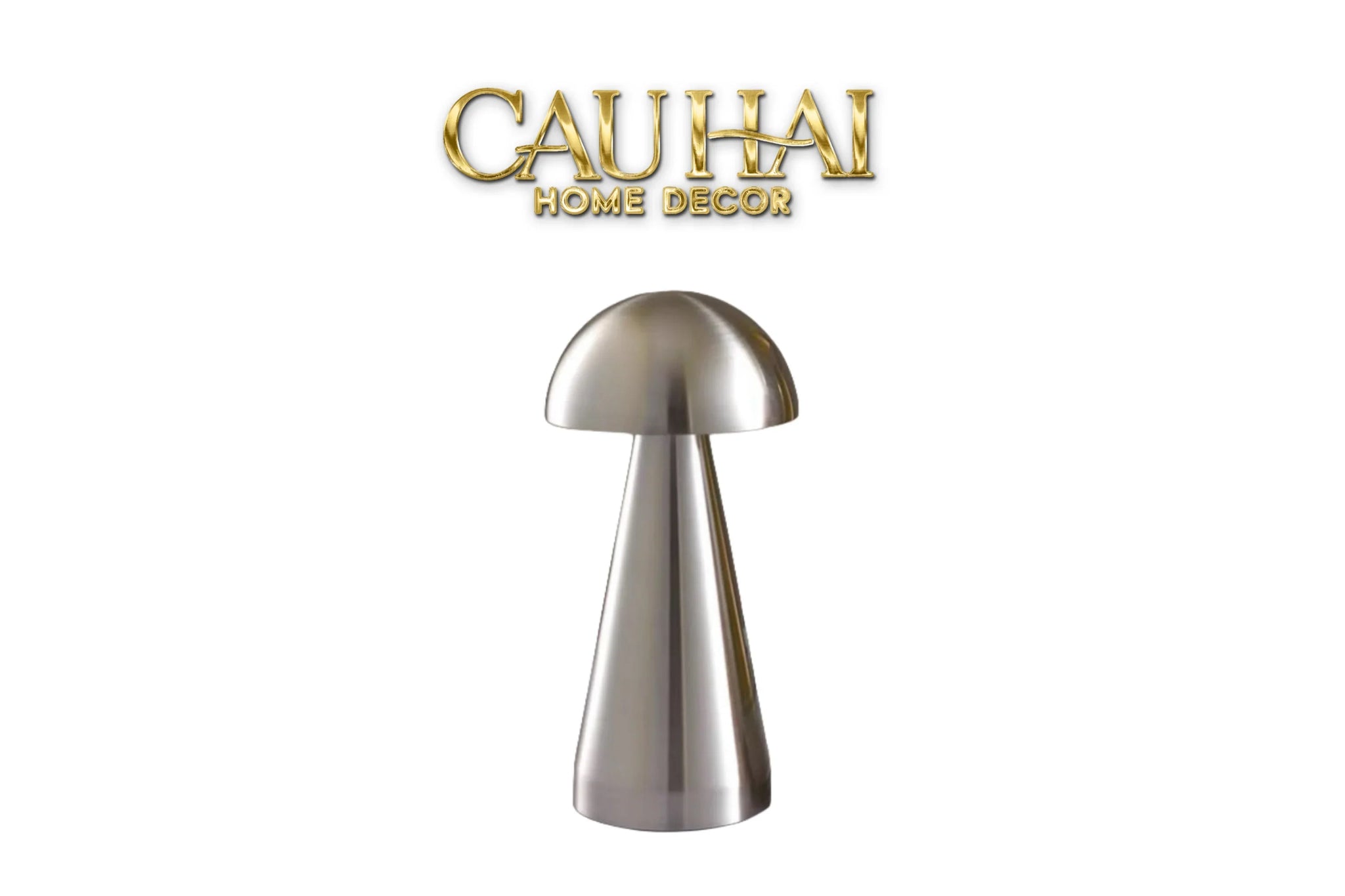 Đèn Nấm Bạc Glacier Dome Lamp-ĐÈN TRANG TRÍ-CẬU HAI HOME DECOR