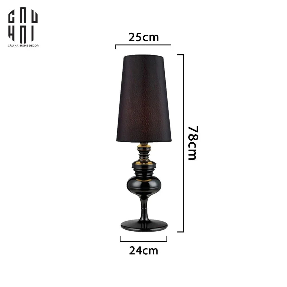 ĐÈN NGỦ ĐỂ BÀN ANDREW BLACK - S78-CẬU HAI HOME DECOR