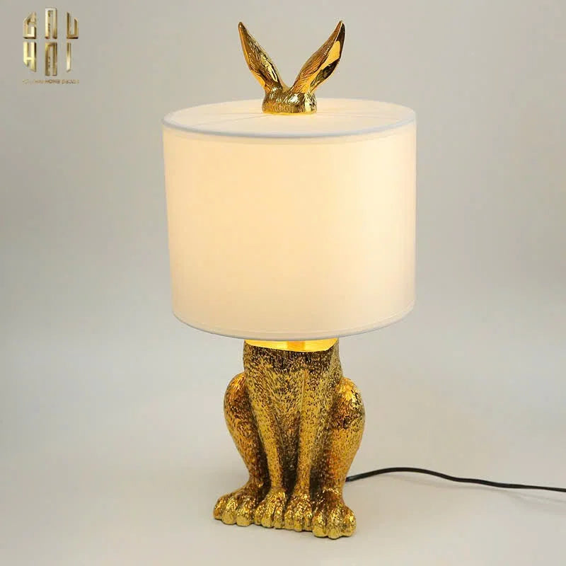 ĐÈN NGỦ ĐỂ BÀN GILDED RABBIT-CẬU HAI HOME DECOR
