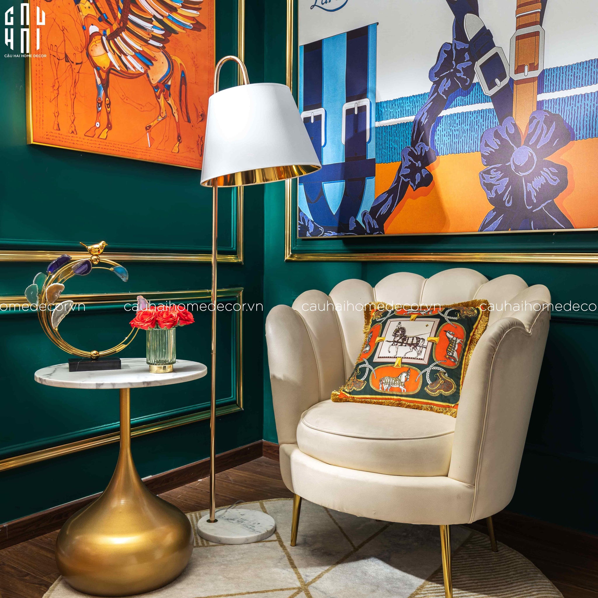 ĐÈN SÀN CELINE - CELINE FLOOR LAMP SS22-CẬU HAI HOME DECOR