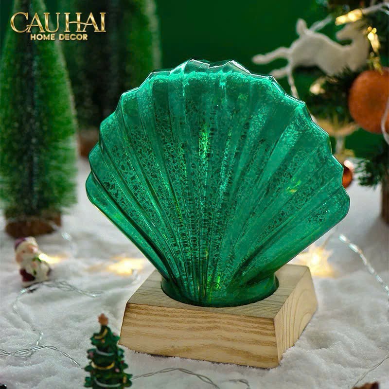 Đèn Trang Trí Emerald Sea - Shell Crystal Light - CẬU HAI HOME DECOR