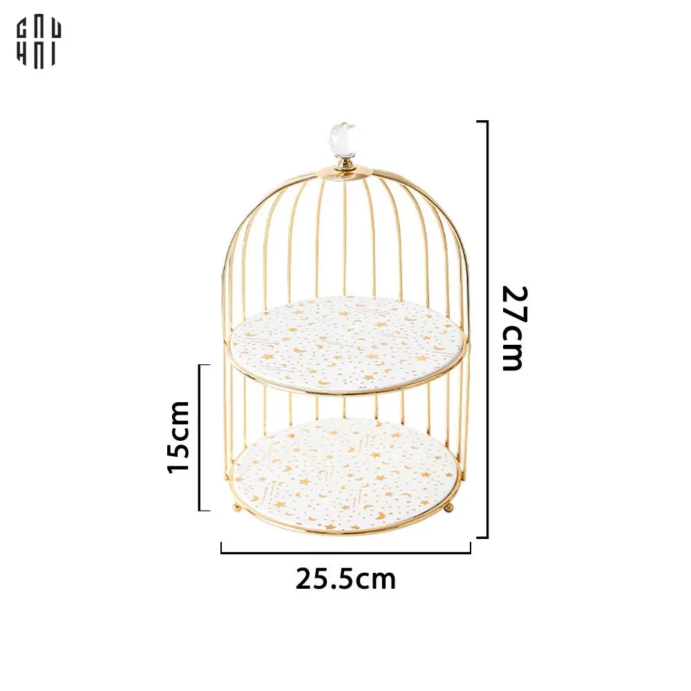 ĐĨA 2 TẦNG MOONLIGHT ÉTAGÈRE-CẬU HAI HOME DECOR