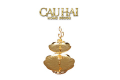 Đĩa 2 Tầng Persian Lumière Aurelia Petals Étagère-CẬU HAI HOME DECOR