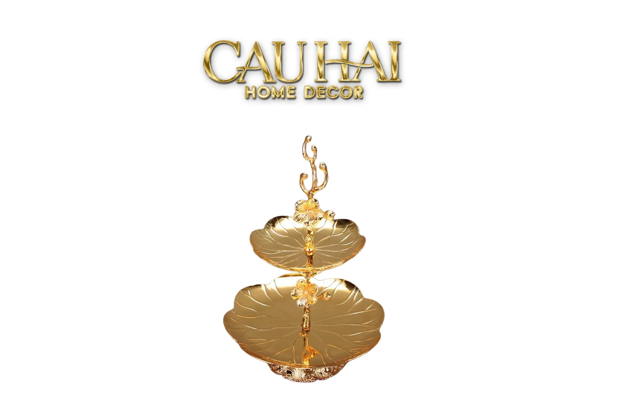 Đĩa 2 Tầng Persian Lumière Aurelia Petals Étagère-SET CHÉN DĨA-CẬU HAI HOME DECOR