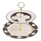 Maison Couture -  Đĩa 2 Tầng Château  Étagère Clover Signature – L’Atelier Rayé Deux Niveaux
