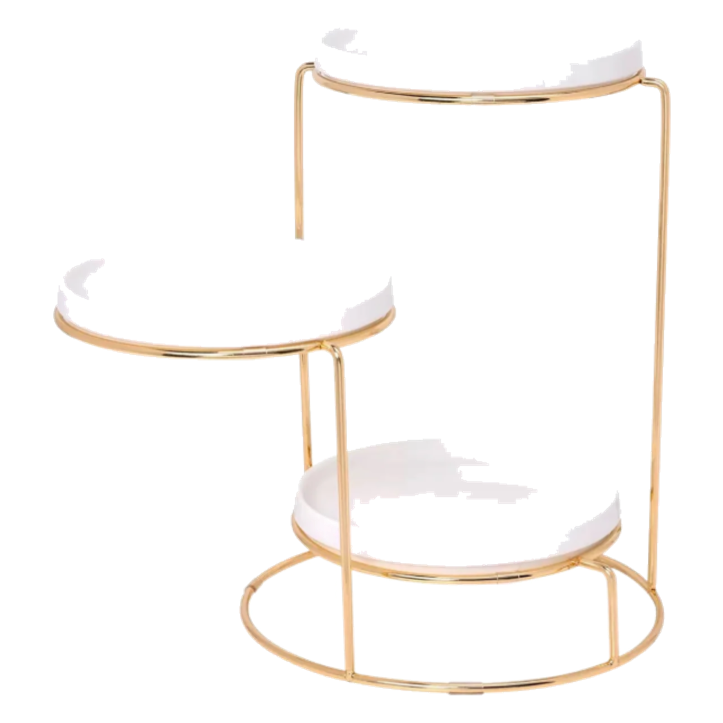 Đĩa Bánh 3 Tầng Élégance Three-Tier Dessert Stand-Đĩa bánh tầng-CẬU HAI HOME DECOR