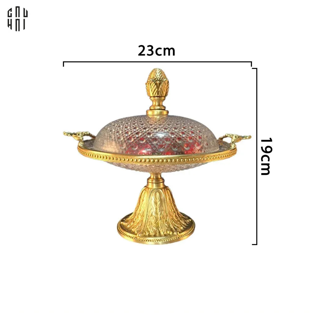 ĐĨA KẸO THUỶ TINH ATHENS-CẬU HAI HOME DECOR