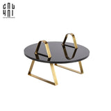 Đĩa Khay Bánh Maccaron Glaze Black Stone-KHAY TRANG TRÍ-CẬU HAI HOME DECOR
