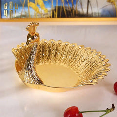 Đĩa Khổng Tước Persian Plume Of Legacy-CẬU HAI HOME DECOR