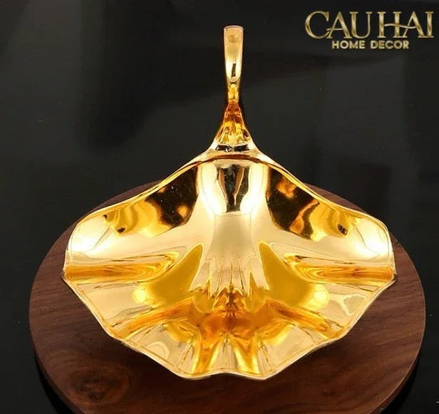 Đĩa Metalic Persian Aurelia D'Or Swan-CẬU HAI HOME DECOR