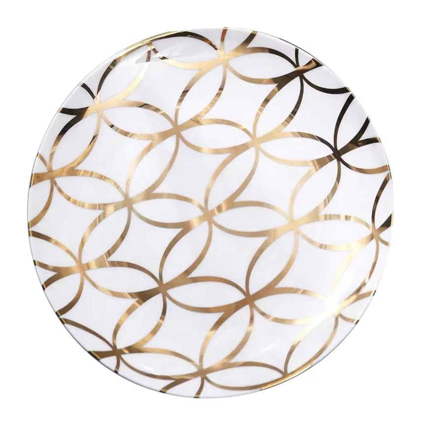 Đĩa Salad / Tráng Miệng  Maison Éclat Interlace -  Dinner Plate 8" 20cm