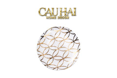 Đĩa Salad / Tráng Miệng Maison Éclat Interlace - Dinner Plate 8" 20cm-CẬU HAI HOME DECOR
