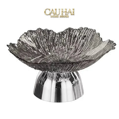 Đĩa Trái Cây Acry - Sunlit Blossom-CẬU HAI HOME DECOR