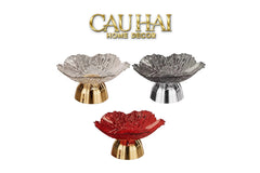 Đĩa Trái Cây Acry - Sunlit Blossom-CẬU HAI HOME DECOR