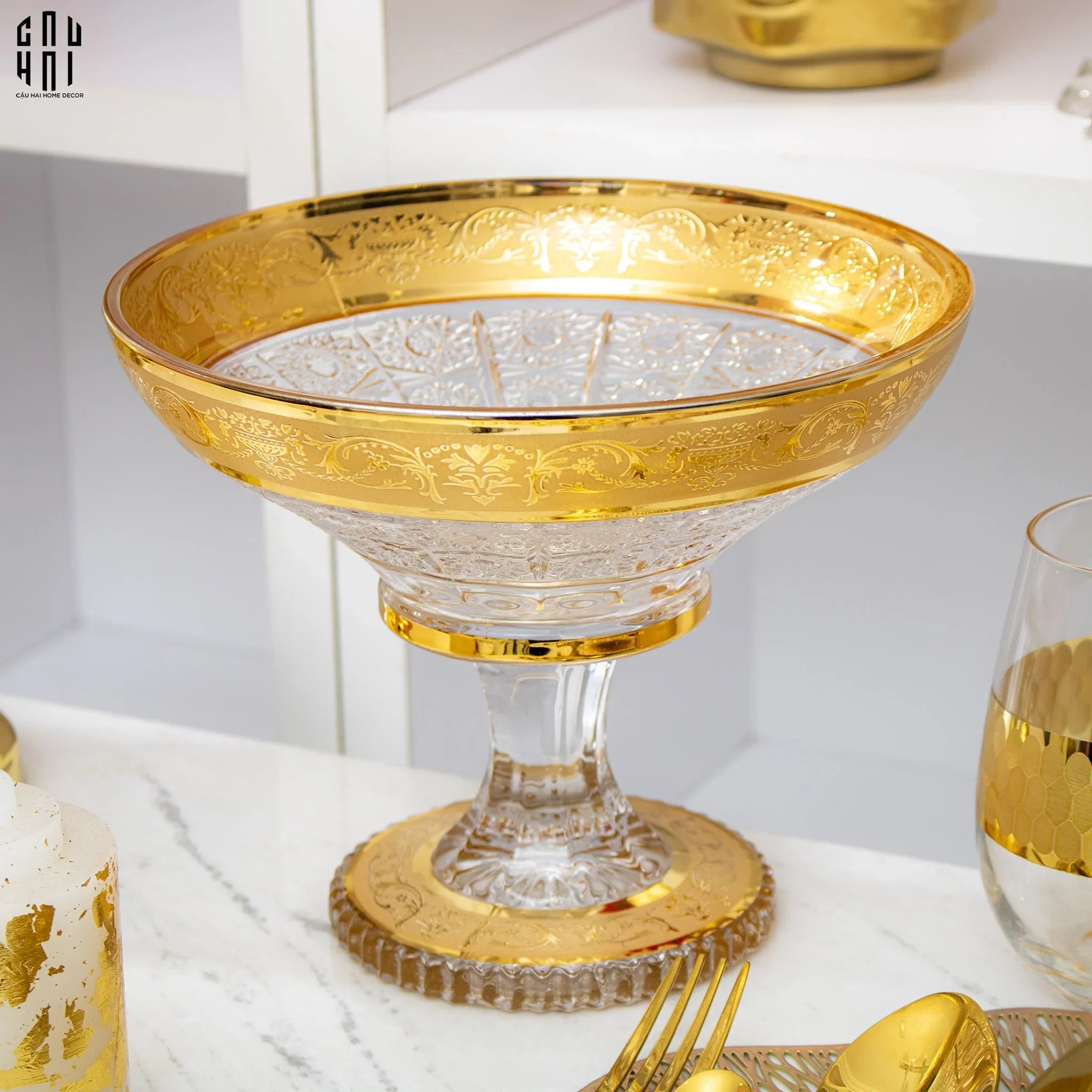 ĐĨA TRÁI CÂY MASON S17.5 SS25-CẬU HAI HOME DECOR