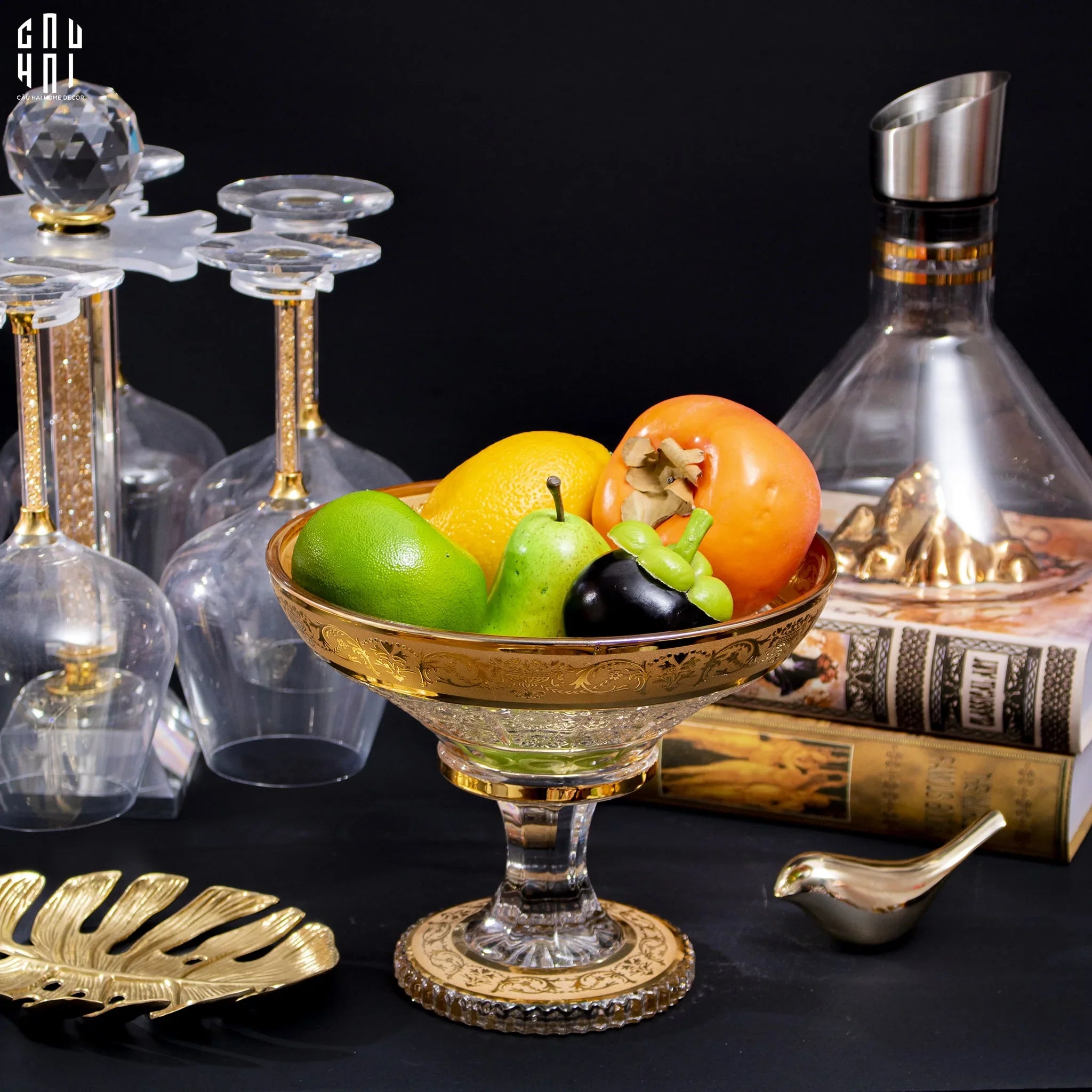 ĐĨA TRÁI CÂY MASON S17.5 SS25-CẬU HAI HOME DECOR