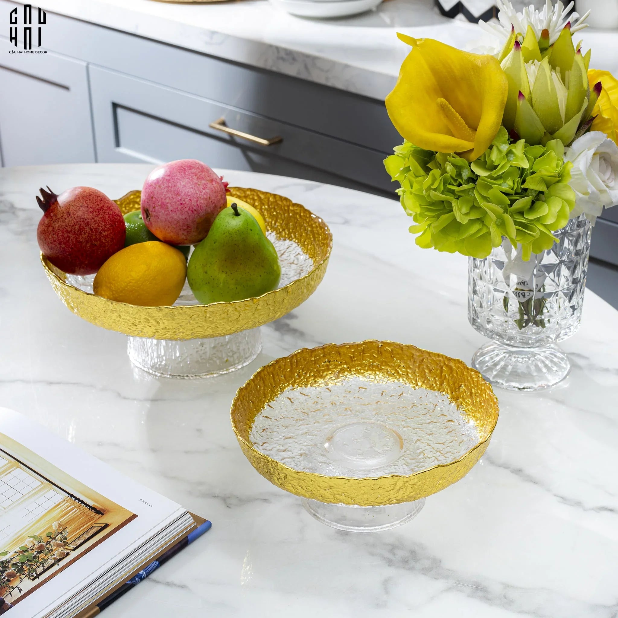 Đĩa Trái Cây Muller Size M Ss25-CẬU HAI HOME DECOR