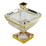 Maison Couture -  Lọ Pha Lê Aureus Impérial Cristalleries  Bonbonnière