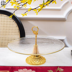 Đĩa Trái Cây Thủy Tinh Bernet Ss25-CẬU HAI HOME DECOR