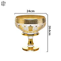 Đĩa Trái Cây Thuỷ Tinh Javier - L Ss25-CẬU HAI HOME DECOR