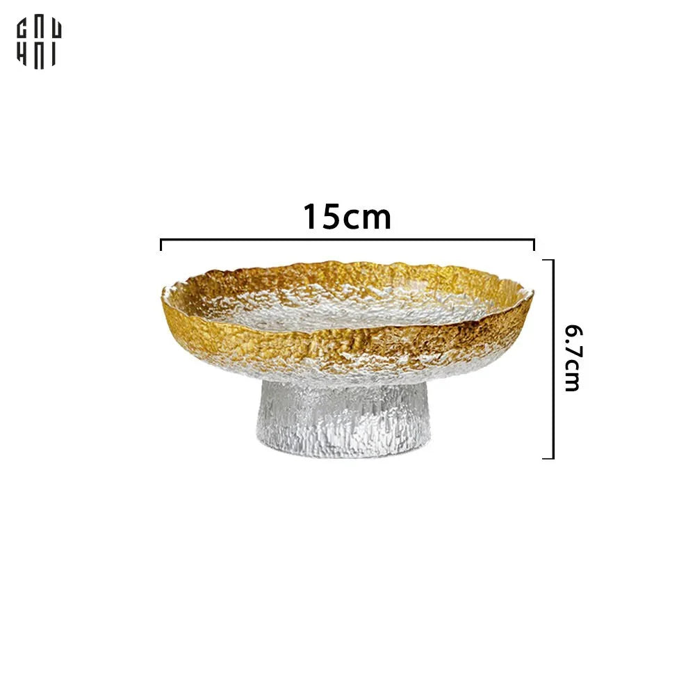 ĐĨA TRÁI CÂY THUỶ TINH MULLER SIZE S SS25-CẬU HAI HOME DECOR