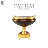 Đĩa Trái Cây Thuỷ Tinh Red Robertson-SET CHÉN DĨA-CẬU HAI HOME DECOR