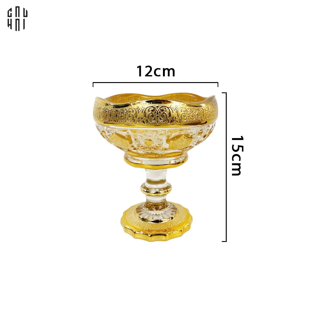 ĐĨA TRÁI CÂY THUỶ TINH TOMMY SS25-CẬU HAI HOME DECOR