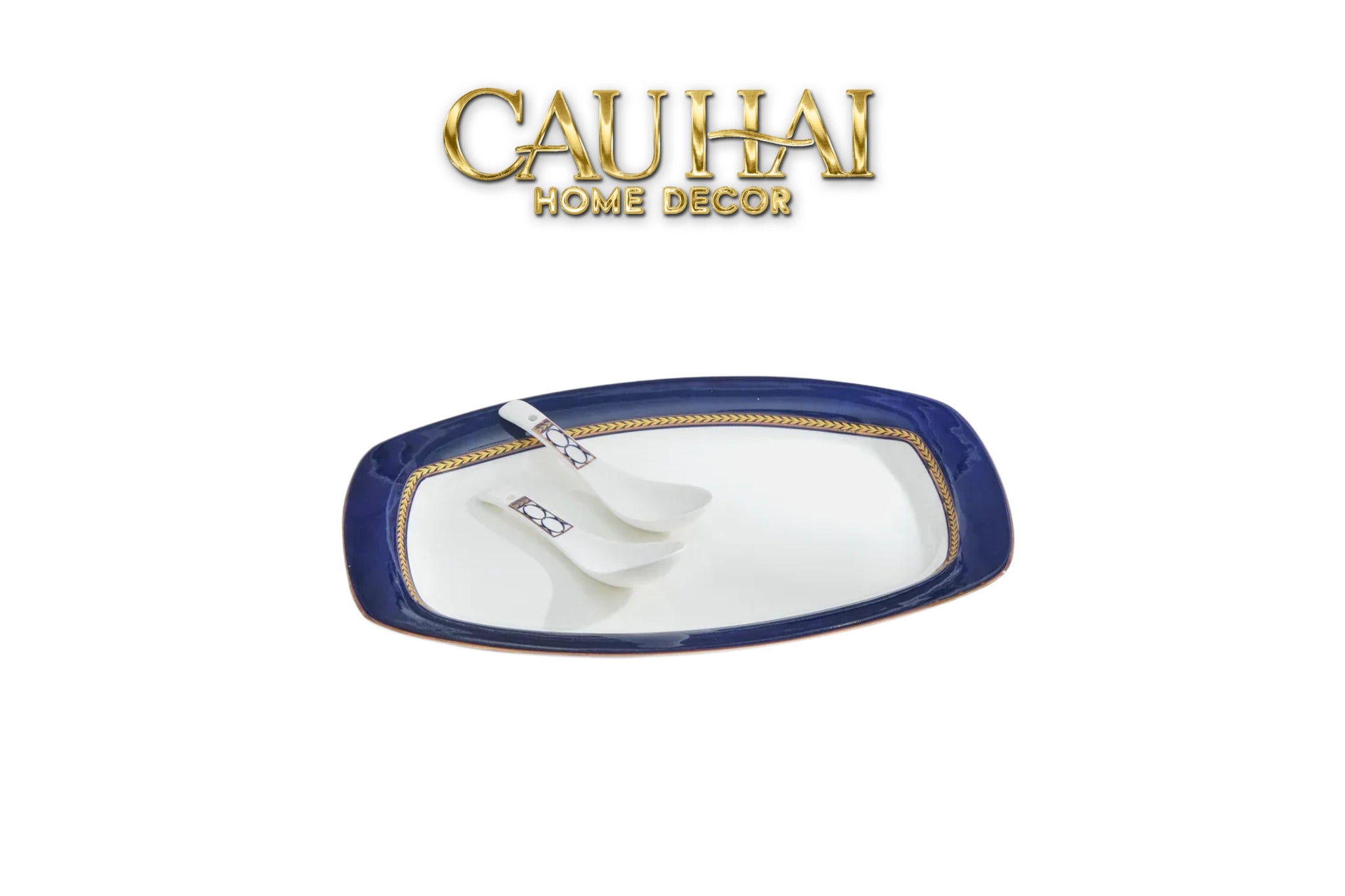 Đĩa Trái Xoài Sứ Ngọc - Orchard Disk 32-SET CHÉN DĨA-CẬU HAI HOME DECOR
