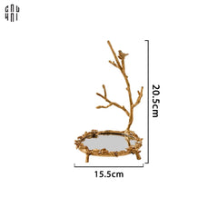 Đĩa Trang Trí Đồng Feuillage Brasson Bird-CẬU HAI HOME DECOR