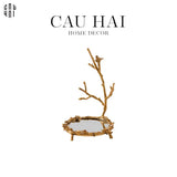 Đĩa Trang Trí Đồng Feuillage Brasson Bird-SET CHÉN DĨA-CẬU HAI HOME DECOR