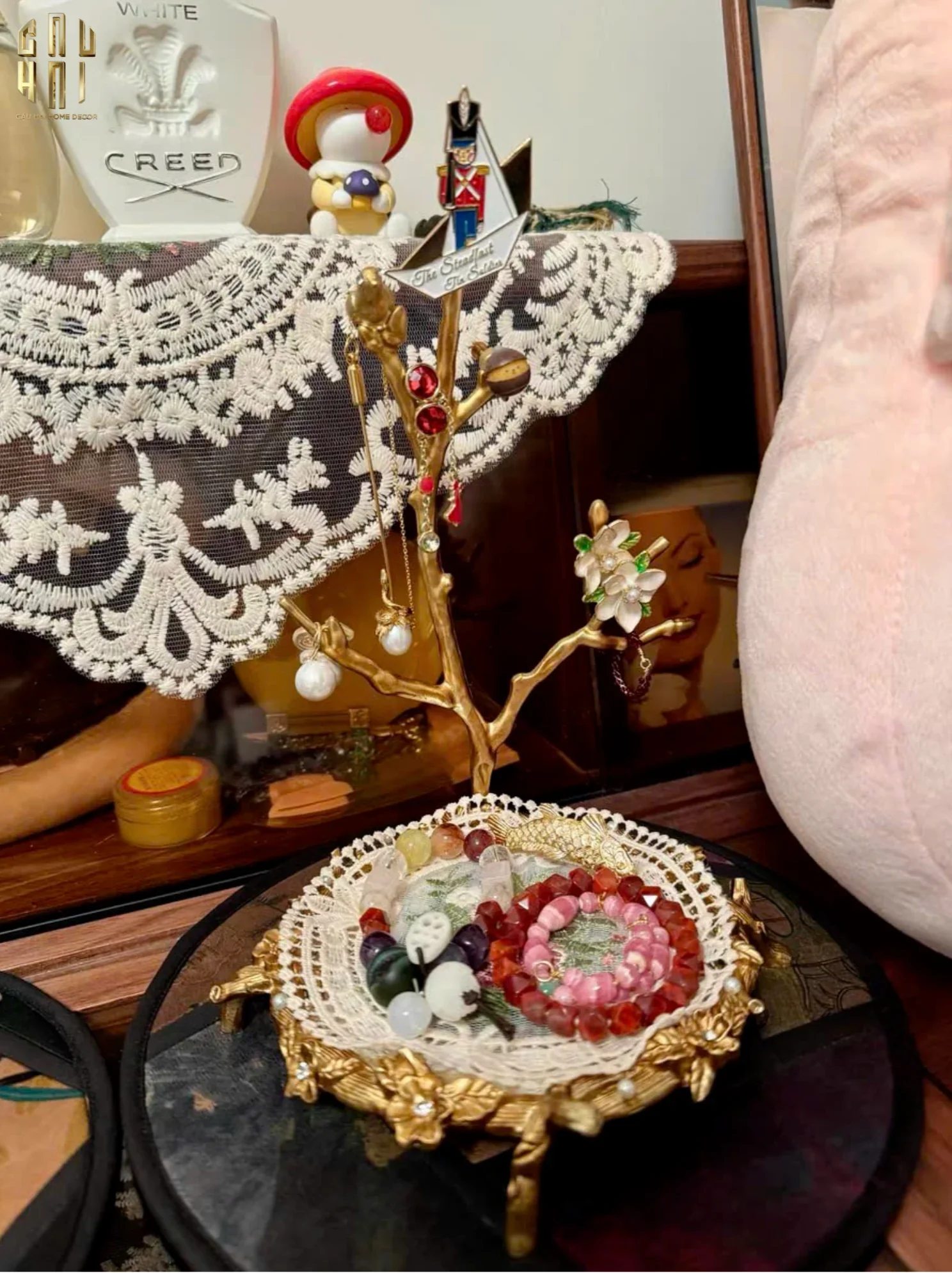 ĐĨA TRANG TRÍ MAGICAL BRASSON BIRD SS25-CẬU HAI HOME DECOR