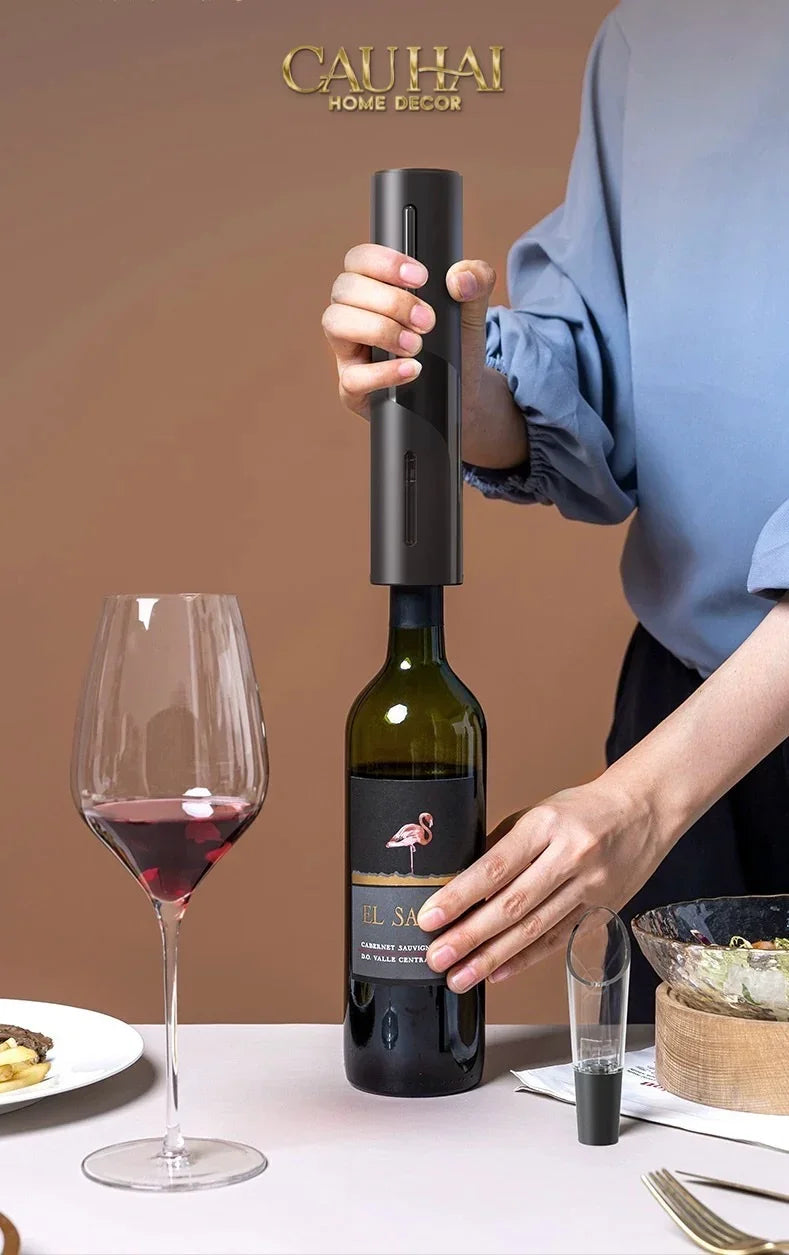 Dụng Cụ Khui Vang Clinton - Red Wine Opener-CẬU HAI HOME DECOR