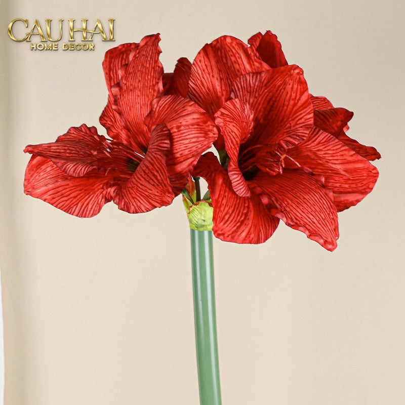 CÀNH HOA HUỆ TỨ PHƯƠNG - SCARLET-CẬU HAI HOME DECOR